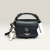 madden1 NWT Steve Madden Black Crossbody Saddle Bag With Black Accents