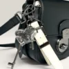 madden3 NWT Steve Madden Black Crossbody Saddle Bag With Black Accents