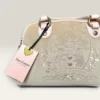 s-l1600 2 NWT Juicy Couture Sparkle Royal Satchel Buff Beige Handbag Purse