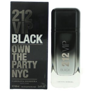 212 VIP Black by Carolina Herrera, 3.4 oz EDP Spray for Men
