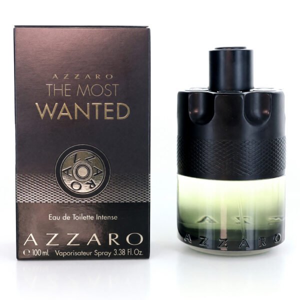 Azzaro The Most Wanted by Azzaro, 3.3 oz EDT Intense spray for Men