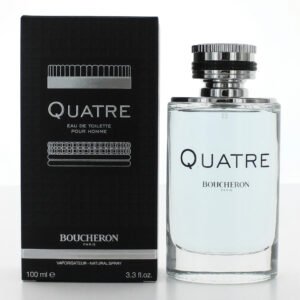 ambouq34s.jpg Quatre Pour Homme by Boucheron, 3.4 oz EDT Spray for Men
