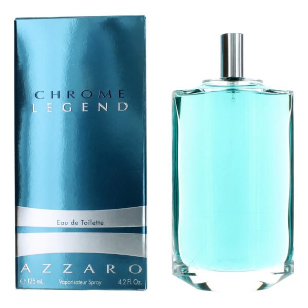amchrl42s.jpg Chrome Legend by Azzaro, 4.2 oz EDT Spray for Men
