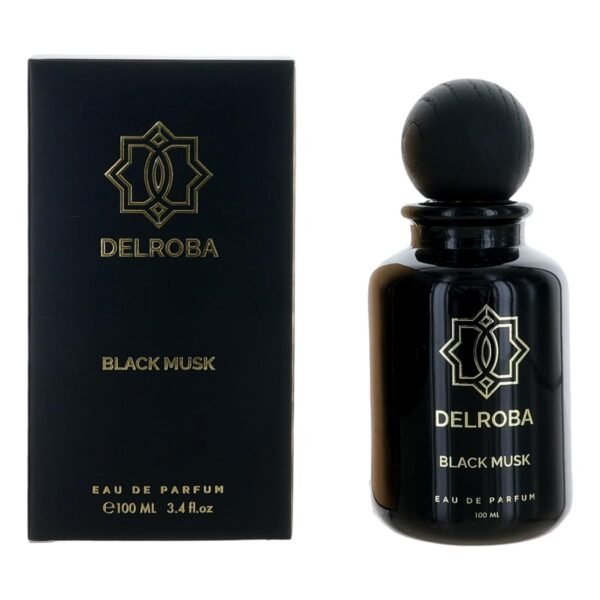 amdelbm34ps.jpg Delroba Black Musk by Delroba, 3.4 oz EDP Spray for Men
