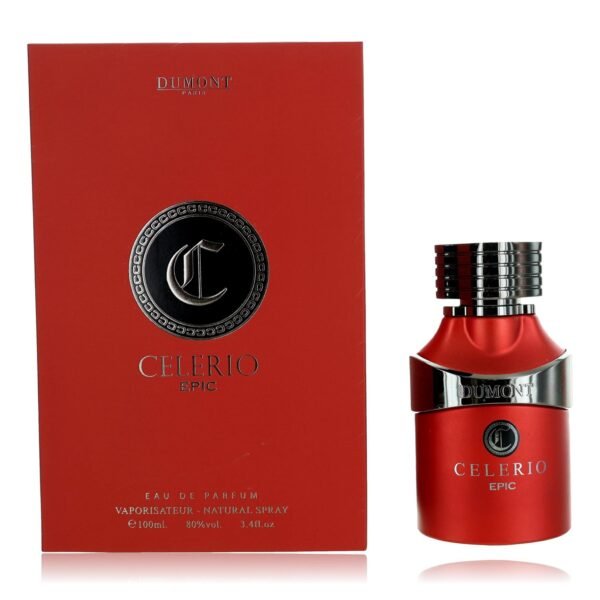 amdumce34s.jpg Celerio Epic by Dumont, 3.4 oz EDP Spray for Men