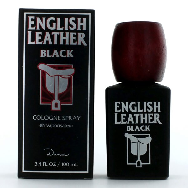 amenglb34s.jpg English Leather Black by Dana, 3.4 oz Cologne Spray for Men