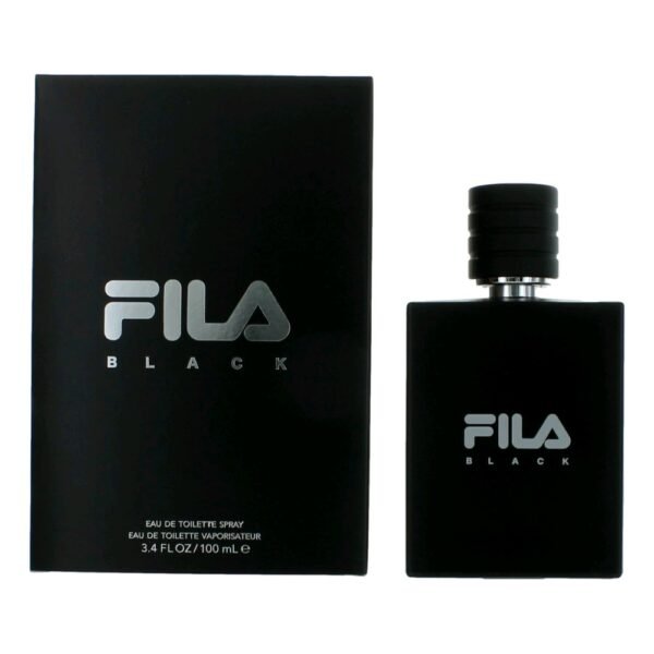 amfilb34s.jpg Fila Black by Fila, 3.4 oz EDT Spray for Men