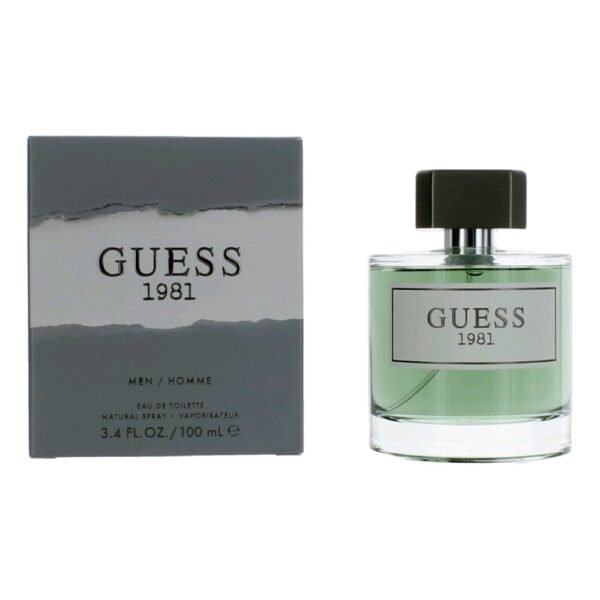 amgu198134s.jpg Guess 1981 by Guess, 3.4 oz EDT Spray for Men