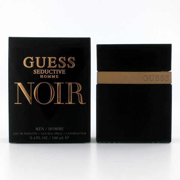 amgusnr34s.jpg Guess Seductive Noir by Guess, 3.4 oz EDT Spray for Men