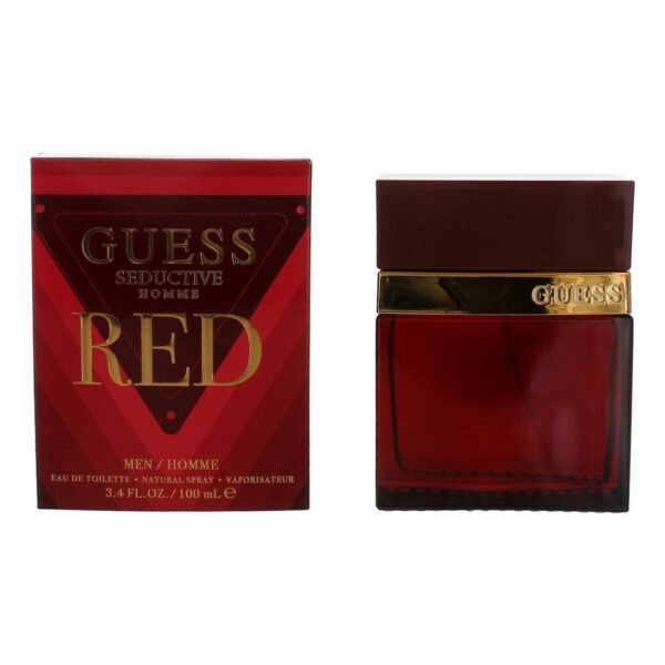 amgussr34s.jpg Guess Seductive Homme Red by Guess, 3.4 oz EDT Spray for Men