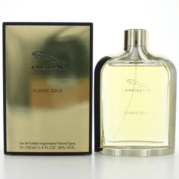 amjaggld34s.jpg Jaguar Classic Gold by Jaguar, 3.4 oz EDT Spray for Men