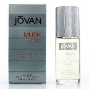 amjovpm3s.jpg Jovan Platinum Musk by Jovan, 3 oz Eau De Cologne Spray for Men