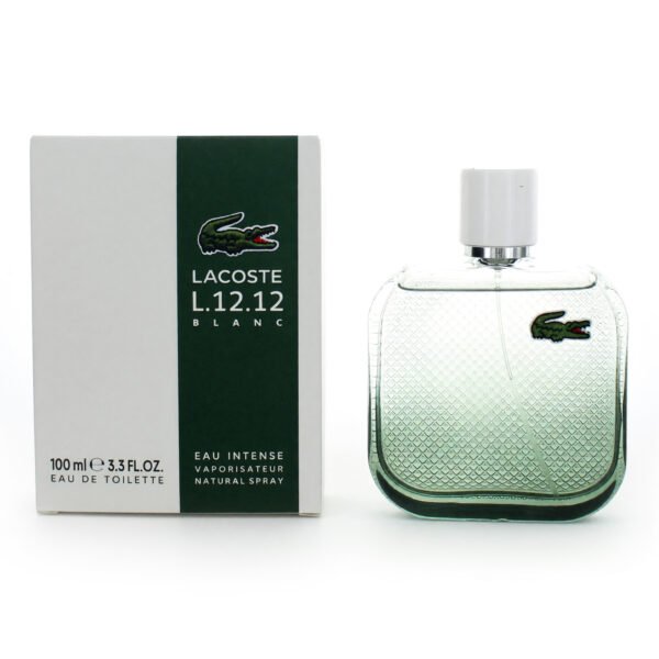 amlacl12w34si.jpg Lacoste L.12.12 Blanc Intense by Lacoste, 3.4 oz EDT Spray for Men