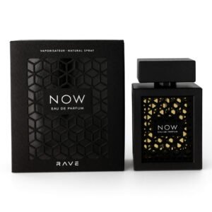 Rave Now Black by Lattafa, 3.4 oz EDP Spray for Unisex