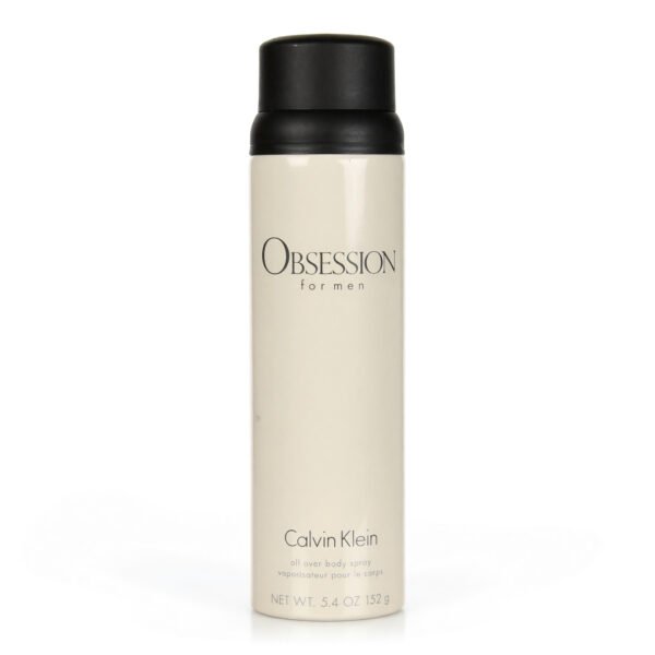 Obsession by Calvin Klein, 5.4 oz All Over Body Spray for Men