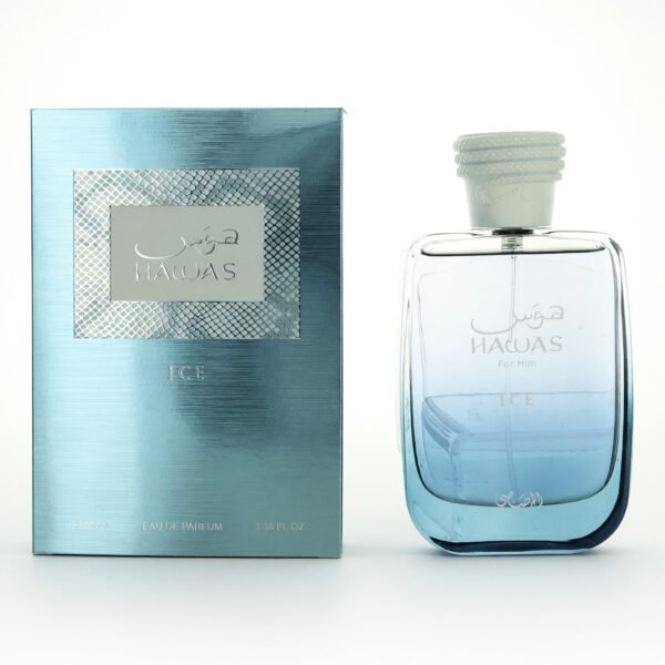 amrashic34s.jpg Hawas Ice by Rasasi, 3.38 oz EDP Spray for Men