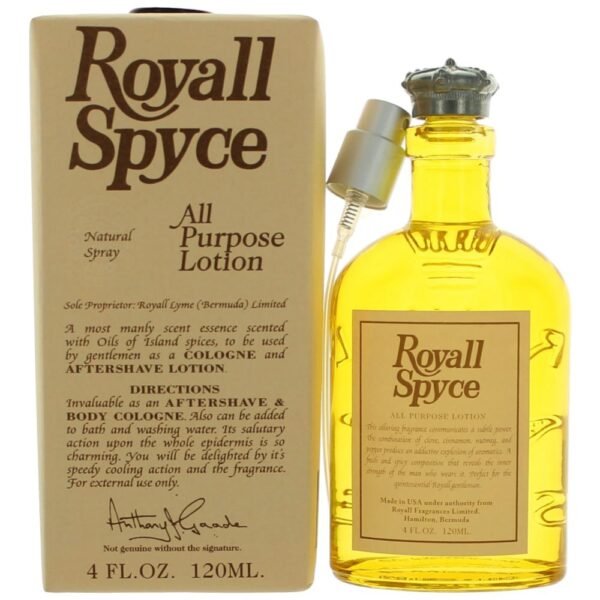 amrspy4spl.jpg Royall Spyce by Royall Fragrances, 4oz All Purpose Lotion Spray men