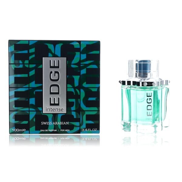 amsaei34s.jpg Edge Intense by Swiss Arabian, 3.4 oz EDP Spray for Men