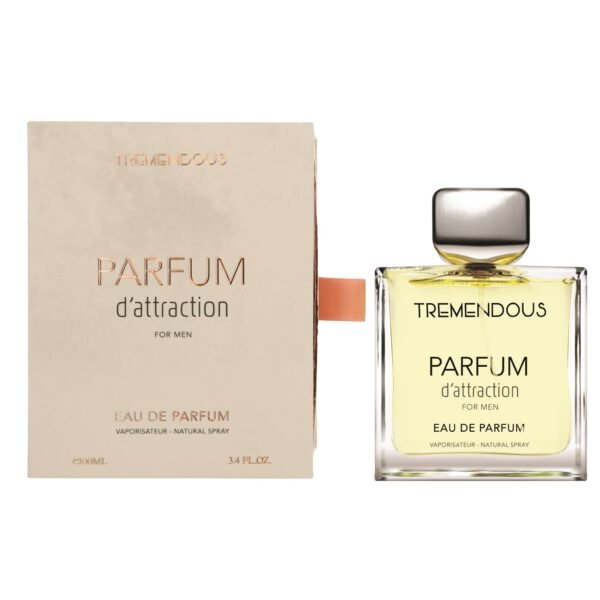 amtratt34ps.jpg Parfum D'Attraction by Tremendous Parfums, 3.4 oz EDP Spray for Men