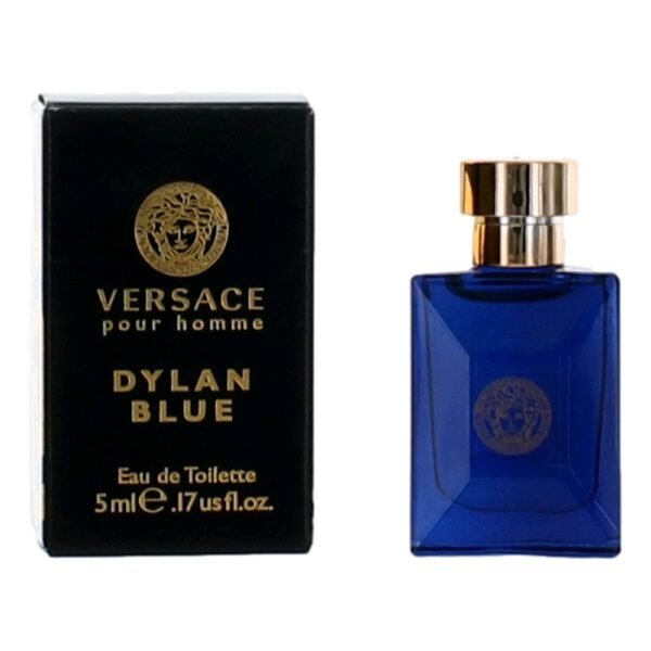 amvrdb017s.jpg Versace Pour Homme Dylan Blue by Versace, 0.17 oz Eau De Toilette Splash Mini for Men