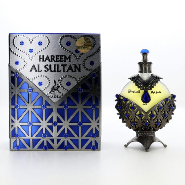 aukashas1po.jpg Khadlaj Hareem Al Sultan Blue by Al Khadlaj, 1.18oz Perfume Oil for Unisex
