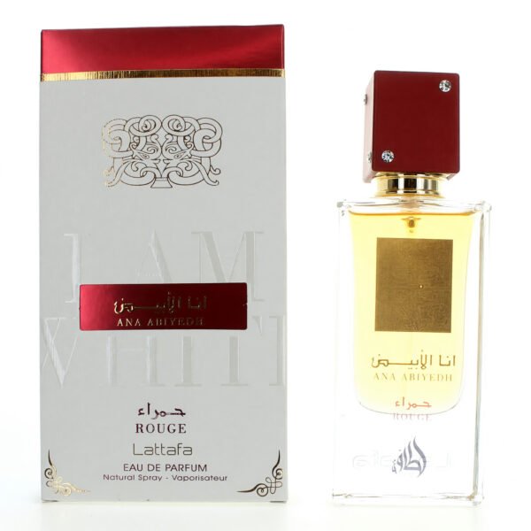 aulataar2ps.jpg Ana Abiyedh Rouge by Lattafa, 2 oz EDP for Unisex