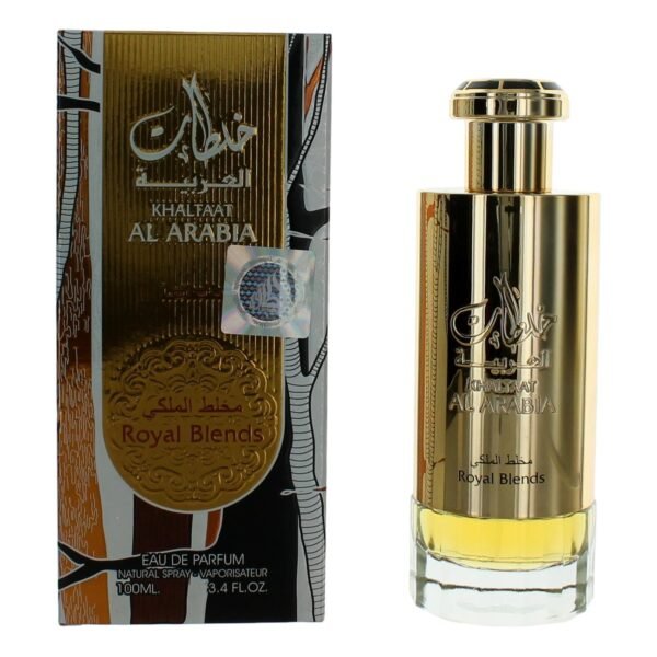 aulatafkaar34ps.jpg Khaltaat Al Arabia Royal Blends by Lattafa, 3.4oz EDP Spray for Unisex