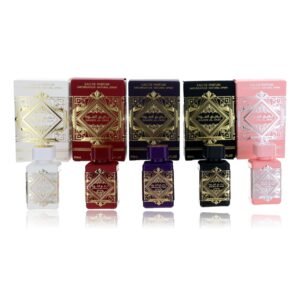 aulatbaoc5gs.jpg Bade'e Al Oud Collection by Lattafa, 5 Piece Gift Set for Unisex