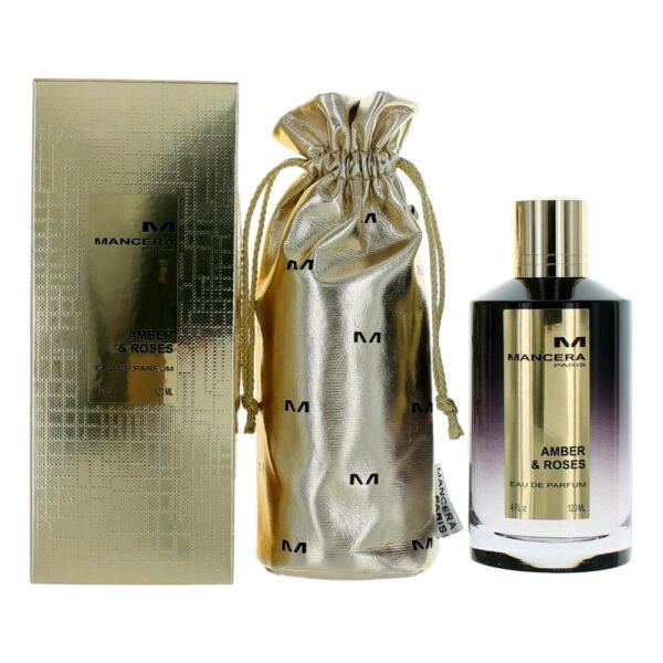 aumanar4ps.jpg Mancera Amber & Roses by Mancera, 4 oz EDP Spray for Unisex