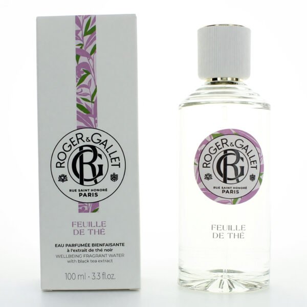 aurgfdt33s.jpg Roger & Gallet Feuille De The, 3.3oz Eau Parfumee Spray for Unisex