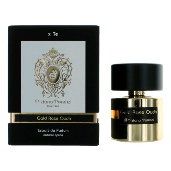 auttgr34ps.jpg Gold Rose Oudh by Tiziana Terenzi, 3.4oz Extrait De Parfum Spray for Unisex