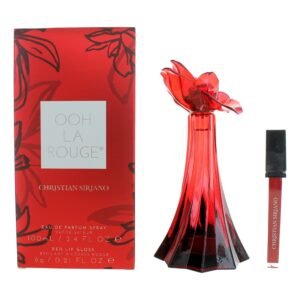 awcsolr34s.jpg Ooh La Rouge by Christian Siriano, 3.4oz EDP Spray women with Lip Gloss