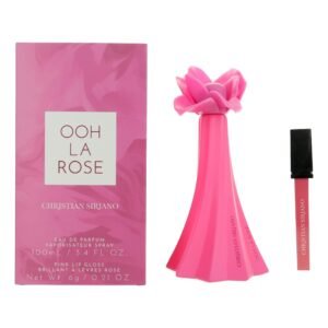 awcsolrr34ps.jpg Ooh La Rose by Christian Siriano, 3.4oz EDP Spray women with Lip Gloss