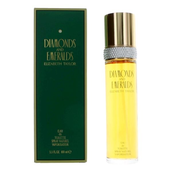 awdiaem33s.jpg Diamonds & Emeralds by Elizabeth Taylor, 3.3 oz EDT Spray for Women