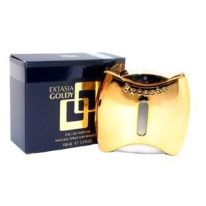awextg34s.jpg Extasia Goldy by New Brand, 3.4 oz EDP Spray for Women