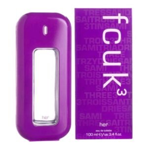 awfcuk334s.jpg FCUK 3 by French Connection, 3.4 oz EDT Spray for women (F.C.U.K)