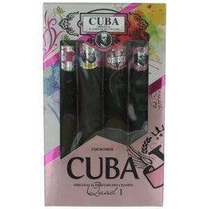 awgcubaquad4.jpg Cuba Quad I by Cuba, 4 Piece Gift Set for Women