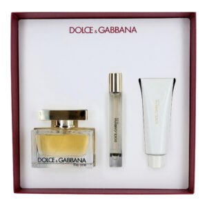 awgdgto324.jpg The One by Dolce & Gabbana, 3 Piece Gift Set for Women NEW