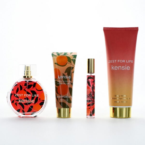 awgkenzfl4.jpg Kensie Zest For Life by Kensie, 4 Piece Gift Set for Women