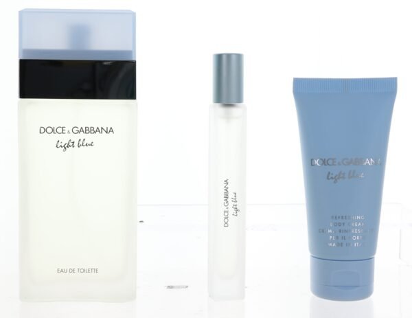 awglb324.jpg Light Blue by Dolce & Gabbana, 3 Piece Gift Set for Women