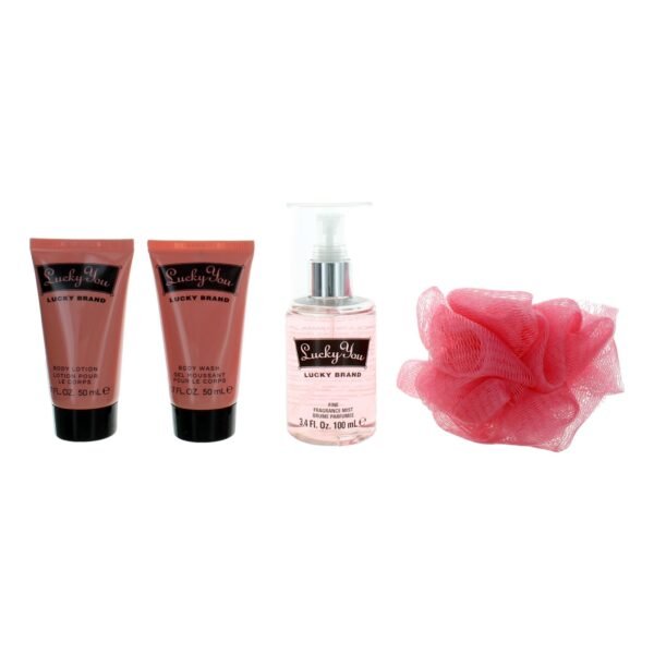 awglku4b1.jpg Lucky You by Lucky Brand, 4 Piece Gift Set for Women