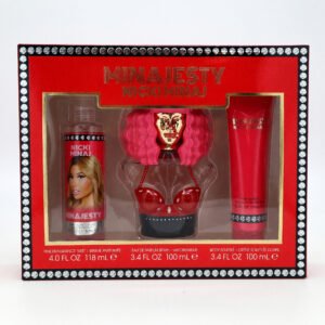 awgminnm325.jpg Minajesty by Nicki Minaj, 3 Piece Gift Set for Women