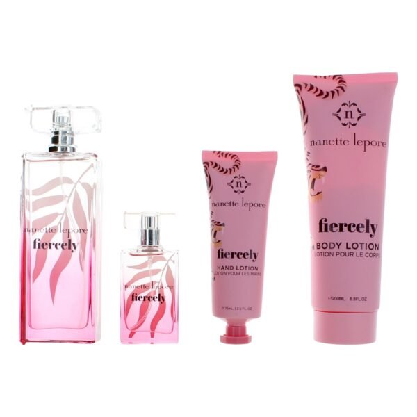 awgnlfi4-1.jpg Fiercely by Nanette Lepore. 4 Piece Gift Set for Women