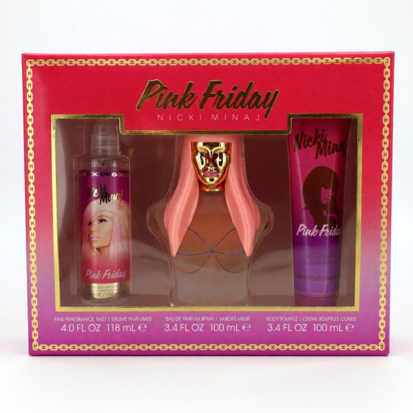 Pink Friday by Nicki Minaj, 3 Piece Gift Set for Women