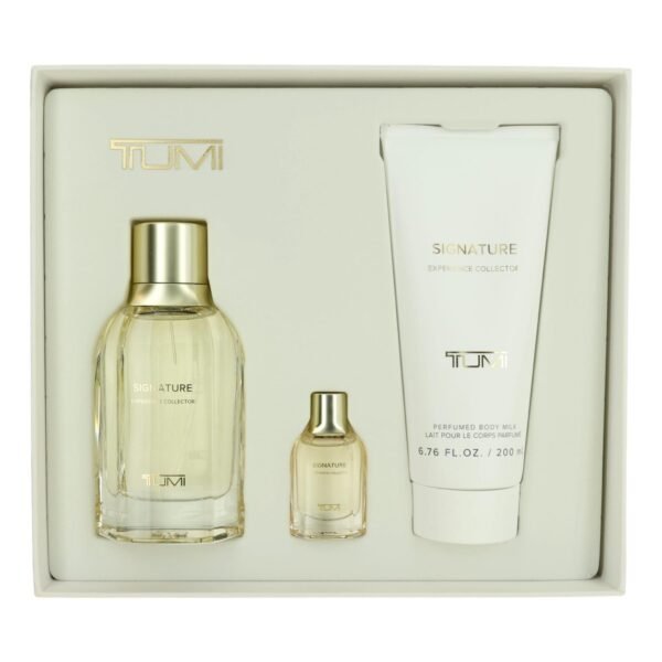 awgtumsec3.jpg Signature Experience Collector by Tumi, 3 Piece Gift set for Women