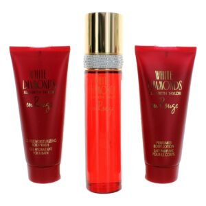 awgwder3.jpg White Diamonds En Rouge by Elizabeth Taylor, 3 Piece Gift Set women