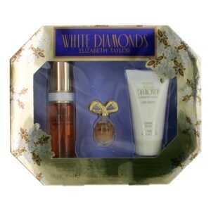 awgwhd3122.jpg White Diamonds by Elizabeth Taylor, 3 Piece Gift Set for Women