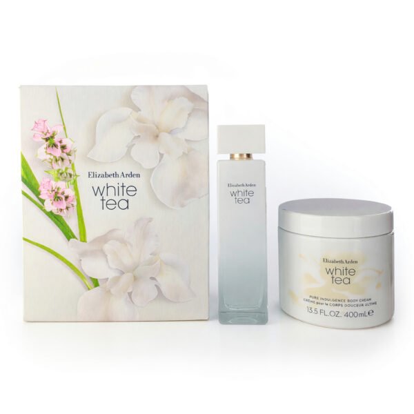 awgwht233ts68bl.jpg White Tea by Elizabeth Arden, 2 Piece Gift Set for Women
