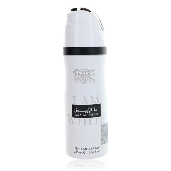 awlataa67ds.jpg Ana Abiyedh I Am White by Lattafa, 6.7oz Perfumed Deodorant Spray for Unisex