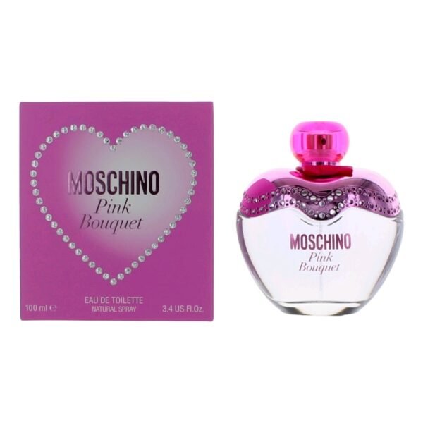 awmoscpb34s.jpg Moschino Pink Bouquet by Moschino, 3.4 oz EDT Spray for Women